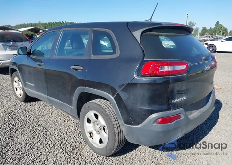 2015 Jeep Cherokee Sport из США, поврежденный, VIN 1C4PJLABXFW632149